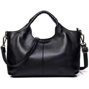 Womens Leather Purses and Handbags Shoulder Bag Top Handle Satchel Ladies Soft Large Tote Bag Cross Body Hobo Bags