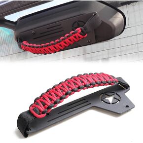Rear Window Grip Handles for 2018-2024 Jeep Wrangler JL 4XE Grab Handles, Paracord, 1 Pack