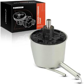 A-Premium Power Steering Pump, with Seal Kit & Reservoir, Compatible with Ford Mustang 1971-1973, Maverick 1975 1976, Granada 1975 1976, Bronco 1972-1974 1976-1977, Mustang II 1974-1976, Pinto