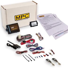 MPC Complete Remote Start with Keyless Entry Kit Compatible with Ford F-150 2004-2008 - (2) 4 Button Remotes