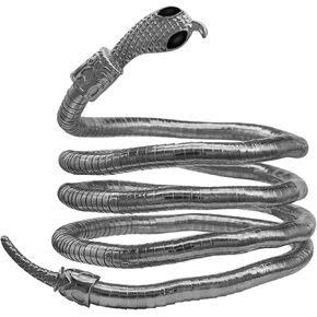 Bendable Snake Necklace for women Punk Snake Choker Snake Bracelet Halloween Medusa Costume Necklace Hollween Jewelry