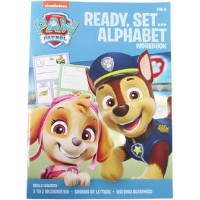 Pup Patrol Alphabet Pre-K Learning Workbook