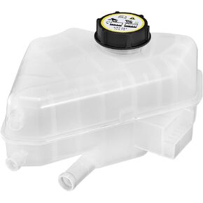 Engine Coolant Reservoir Tank 603-381 Compatible with Fiesta 2011-2019 1.6L EcoSport 2013 1.0L Replace BE8Z8A080A SK603381 BE8Z8100A Coolant Expansion Recovery Reservoir Overflow Tank with Cap