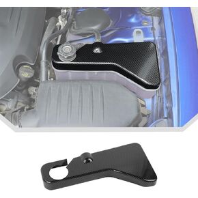 JeCar Carbon Fiber Hood Engine Coolant Tank Cover Trim Fit for Dodge Challenger Charger Chrysler 300/300c 2011-2023 Interior Accessories