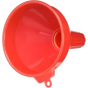 LubriMatic 75-069 Polyethylene Plastic Funnel w/ Screen - 16 Ounce