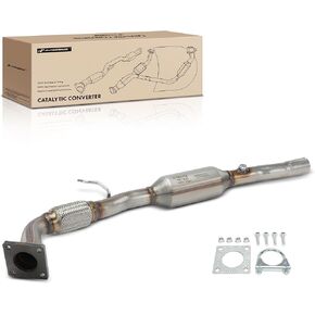 A-Premium Catalytic Converter with Gasket Kit Direct-Fit Compatible with Volkswagen Jetta 2001-2005, Golf 2001-2006, Beetle 2001-2005, 2.0L, E.P.A. Compliant