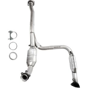 Catalytic Converter Compatible with 2011-2017 Chevrolet Silverado 2500/3500 HD, 2016-2017 GMC Sierra 2500 HD 6.0L V8 Catalytic Convertor High Performance (EPA Compliant)
