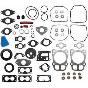 Carbman 24 755 107-S Gasket Set 24 755 03-S for Kohler CV18 CV20 CV620 CV624 CV640 (624cc) CH18 CH20 CH22 CH25 CH620 CH640 CH641 (624cc) CH680 CH730 CH740 CH750 Engine