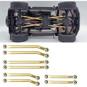 RCLIONS Higher Extra Clearance Links Set Linkage for TRX4M Upgrades 1/18th RC Crawler Car Parts Heavy Weight 62g