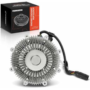 A-Premium Electronic Radiator Cooling Fan Clutch Compatible with Chevrolet Colorado 2016-2021, Express 2500/Express 3500 2017-2021 & GMC Canyon 2016-2021, Savana 2500/Savana 3500 2017-2021, 2.8L
