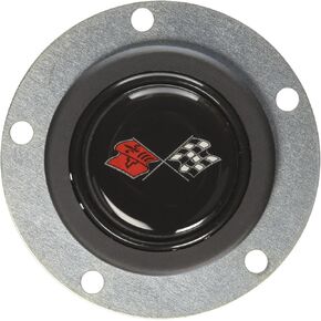Grant 5652 Signature Series Horn Button (Corvette Flags), Regular