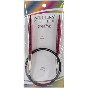 Knitter's Pride 515369-Dreamz Fixed Circular Needles 32", Size 13/9mm