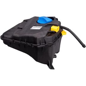 Coolant Overflow Reservoir Tank, with Cap & Sensor, Compatible with Audi Q7 2007-2015 [4.2L 3.6L 3.0L] & Volkswagen Touareg 2004-2010 [5.0L 4.9L 4.2L 3.6L 3.0L 3.2L] Expansion Bottle7L0121407E