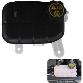 95269001 Engine Coolant Reservoir Tank, Radiator Reservoir Tank with Cap Compatible with 2013-2021 Buick Encore L4 1.4L | Chevrolet Tracker, Trax L4 1.4L / 1.8L Replaces# 603-955, 95201979