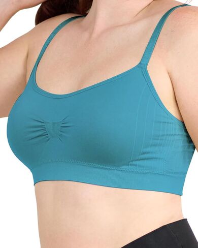 Coobie Seamless Scoopneck Bra,Black,Full Size in Saudi Arabia