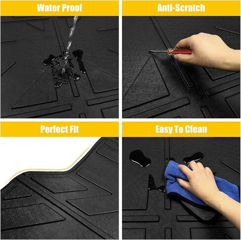 حصيرة سرير الشاحنة لسيارة Ford Maverick 2022 2023 2024 2025 حصيرة البضائع الواقية من جميع الأحوال الجوية ملحقات بطانة سرير السيارة لـ 2022-2025 Maverick Hybrid & Gas (بما في ذلك XL/XLT/Lariat) in Kuwait