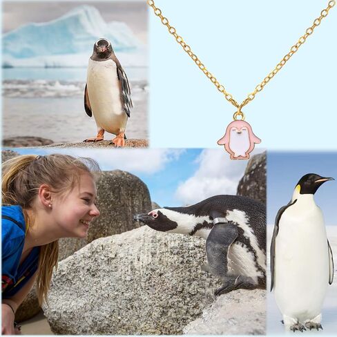 Penguin Gifts for Girls Women Cute Penguin Pendant Necklace Penguin Jewelry Gifts Penguin Lover Gifts Penguin Spirit Animal Gift in Kuwait
