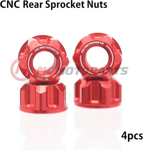 Red Rear Sprocket Nuts Compatible with MSX 125 GROM 2014-2020 Monkey 125 Z125MA 18 19 2020 Grom 125 SF in Kuwait