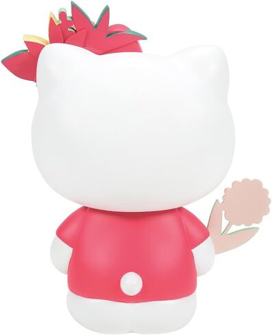 Enesco Allen Designs Hello Kitty Holding a Flower Desk Clock- Battery Operated Pendulum Analog Clock, Stone Resin Decorative Clocks for Walls Home Decor Kitchen Clocks, 9.91 Inch in Saudi Arabia