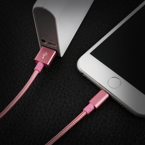 Retractable Multi Charging Cable, 3 in 1 Charger Cable for Multiple Devices, Multiple USB Charging Cord with Type-C, Micro USB and IP Port for Cell Phones and More(2Pack 3.3FT Green) in Saudi Arabia