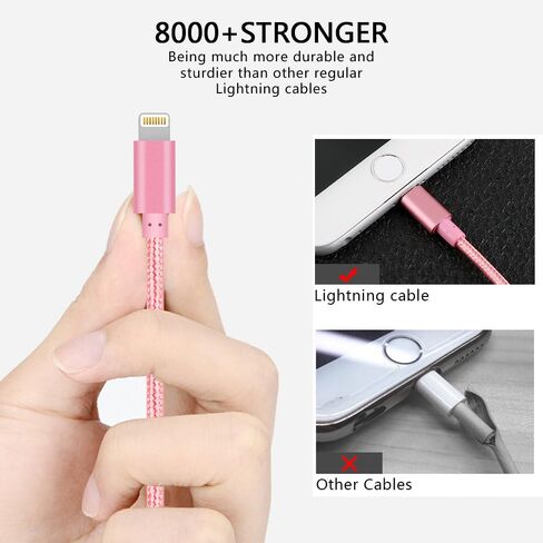 Retractable Multi Charging Cable, 3 in 1 Charger Cable for Multiple Devices, Multiple USB Charging Cord with Type-C, Micro USB and IP Port for Cell Phones and More(2Pack 3.3FT Green) in Saudi Arabia