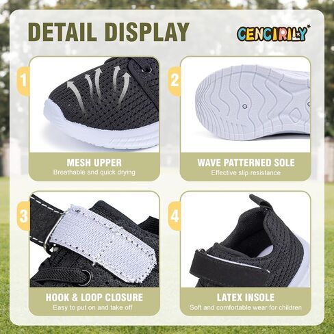 CENCIRILY Toddler/Little Kid Boys Girls Shoes Athletic Running Sports Sneakers Breathable Tennis Shoes Lightweight Walking Casual Mesh Soft Sole Shoes in Saudi Arabia