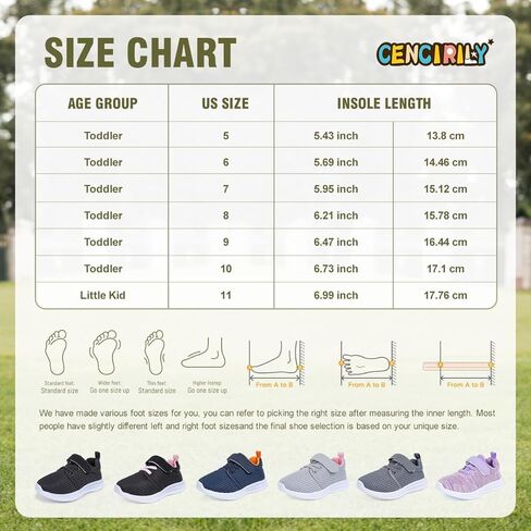 CENCIRILY Toddler/Little Kid Boys Girls Shoes Athletic Running Sports Sneakers Breathable Tennis Shoes Lightweight Walking Casual Mesh Soft Sole Shoes in Saudi Arabia