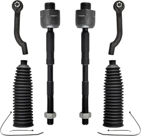 ASTARPRO - 10pc Front End Suspension Kit Replacement for 2008-2013 Nissan Rogue 14-15 Rogue Select 2009 2010 2011 2012, 2 Front Lower Control Arms Assembly 2 Sway Bars 4 Inner Outer Tie Rods 2 Boots in Saudi Arabia