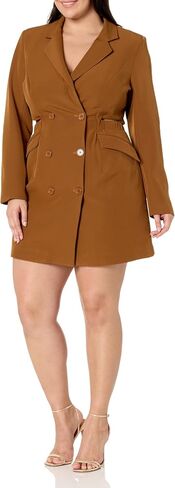 City Chic Women's Plus Size Dress Tuxedo Twyla in Saudi Arabia