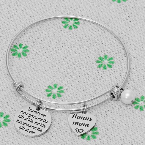 مكافأة أمي هدية زوجة الأب سوار هدايا زوجة الأب هدايا الأم في القانون هدايا أمي بالتبني من طفل الزوج أفضل هدايا عيد ميلاد لزوجة الأم من ابنة ربيب خطوة أمي سوار in Kuwait