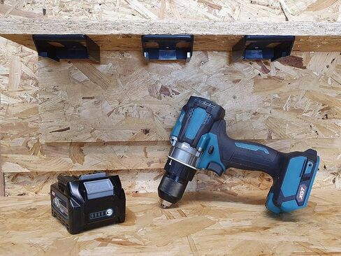 StealthMounts 40V Makita Battery Holder, 6 Pack, Blue, Plastic in Saudi Arabia