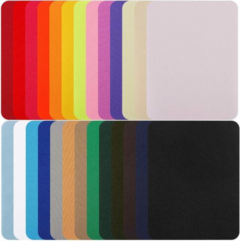 Augshy Iron On Patche, 29 Pieces Iron On Patches for Clothing Repair Jeans 4.9 x 3.7 Inch (Colorful) in Saudi Arabia