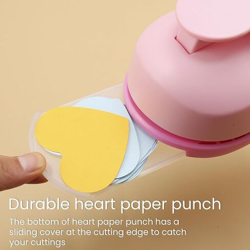 2 Inch Heart Punch, Heart Shaped Hole Punch for Weddings, Scrapbooking, Card Making, Junk Journaling and Homemade Confetti in Saudi Arabia
