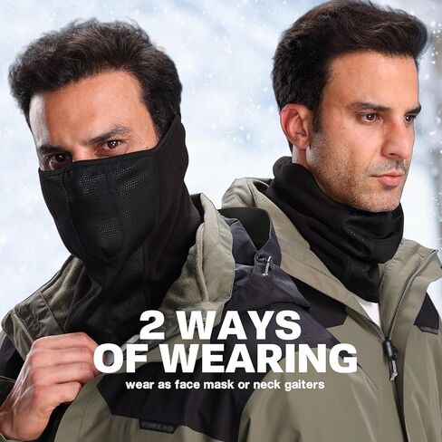 Winter Face Mask for Men Women,Balaclava Ski Mask for Cold Weather, Snowboarding Gear,Snowboard Mask in Saudi Arabia