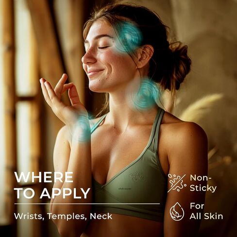 زيت نجيل الهند العطري رول أون من جيا لابس (10 مل) - رائحة عشبية خشبية in Kuwait