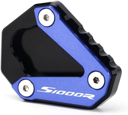 Motorcycle Side Stand Extension Kickstand Plate Compatible With BMW S1000R 2021 2022 2023 | Foot Pad Support S 1000 R S1000 R S 1000R Accessories (red) in Kuwait