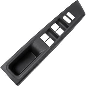 Driver Left Side Front Armrest Door Window Switch Panel Bezel Trim Compatible with 2012-2014 Toyota Yaris Replaces# 74232-52550-C0