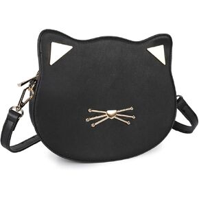 Gladdon Cat Crossbody Bag for Teen Girls Women Novelty Cute Purses Birthday Gifts for Girl