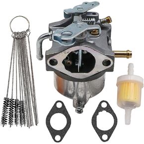 KIPA Carburetor For John Deere 6X4 Worksite Gator PC2387 AM122006 with Gaskets Fuel Filter Carbon Dirt Jet Cleaner Tool Kit