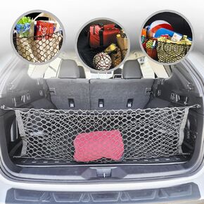 Envelope Style Trunk Mesh Cargo Net for Subaru Outback (BR/BM) - Premium Trunk Organizers and Storage - Luggage Net for Crossover- Best Car Organizer for Subaru Outback (BS)