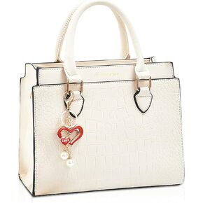 NICOLE & DORIS Women Handbag Designer Shoulder Bag Tote Bags Crocodile Pattern Crossbody Bag PU Leather Top Handle Bags