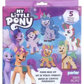 Perler Little Pony Activity Kit, Multicolor, 2004 Pieces, Ages 6 and up Peler Fused Beads