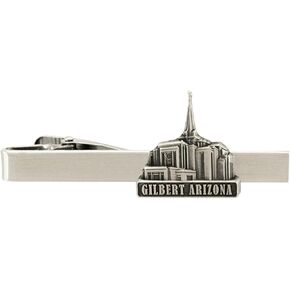 Lifebeats Gilbert Arizona Antique Silver Temple Tieclip by Ringmasters
