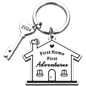 Closing Gifts for Home Buyer House Warming Gifts New Home Housewarming Gifts New Home for Women Men Couple New Home Essentials for New Apartment New Home Gift Ideas Realtor New Homeowners Keychain