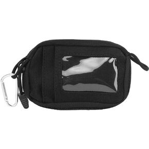Vbestlife Money Bag with Zipper, Waterproof Money Cash Check Wallet Pouch with Key Lock for Men & Women Outdoor Travel Use