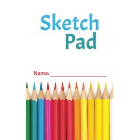 Sketch Pad (5 x 8 inches) - 80 Sheets - Kids Drawing Paper, Drawing And Coloring Pad For Kids, Kids Art Supplies