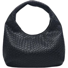 Floerns Women's Vintage Leather Tote Shoulder Handbag Top Handle Hobo Bag