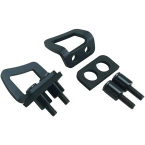 Motorcycle Accessory Trailer Tie-Down Brackets for Indian Motorcycles, Black