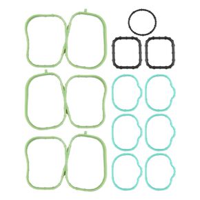 Intake Manifold Gasket Set MS97118 Fit for Ford Edge Flex Fusion Taurus 3.5L 2007-2012,for Mazda 6 CX-9 3.7L 2007-2015, for Lincoln MKS MKT MKX MKZ 3.5L 2007-2012