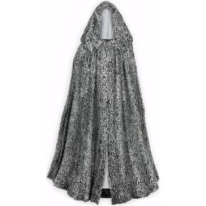 Adult Women Princess Padme Amidala Costume Hooded Robe Gray Cloak Halloween Outfits